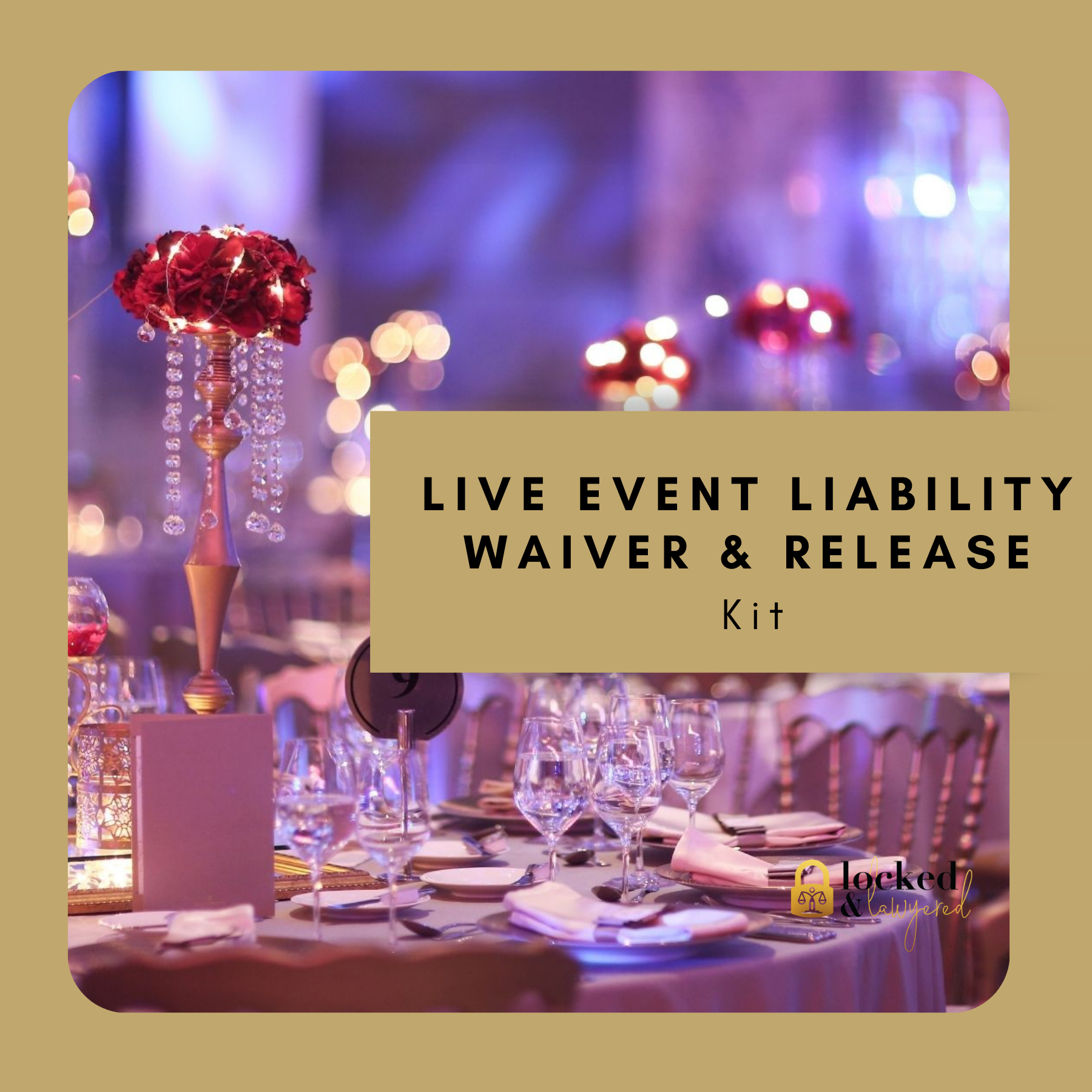 Live Event Liability Waiver & Release Kit