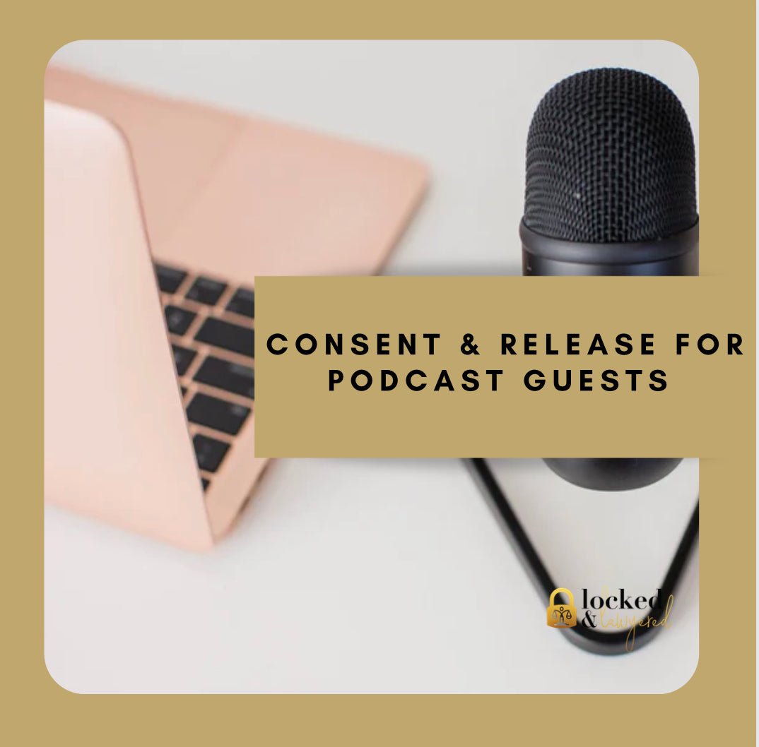 Consent & Release Agreement for Podcast Guests